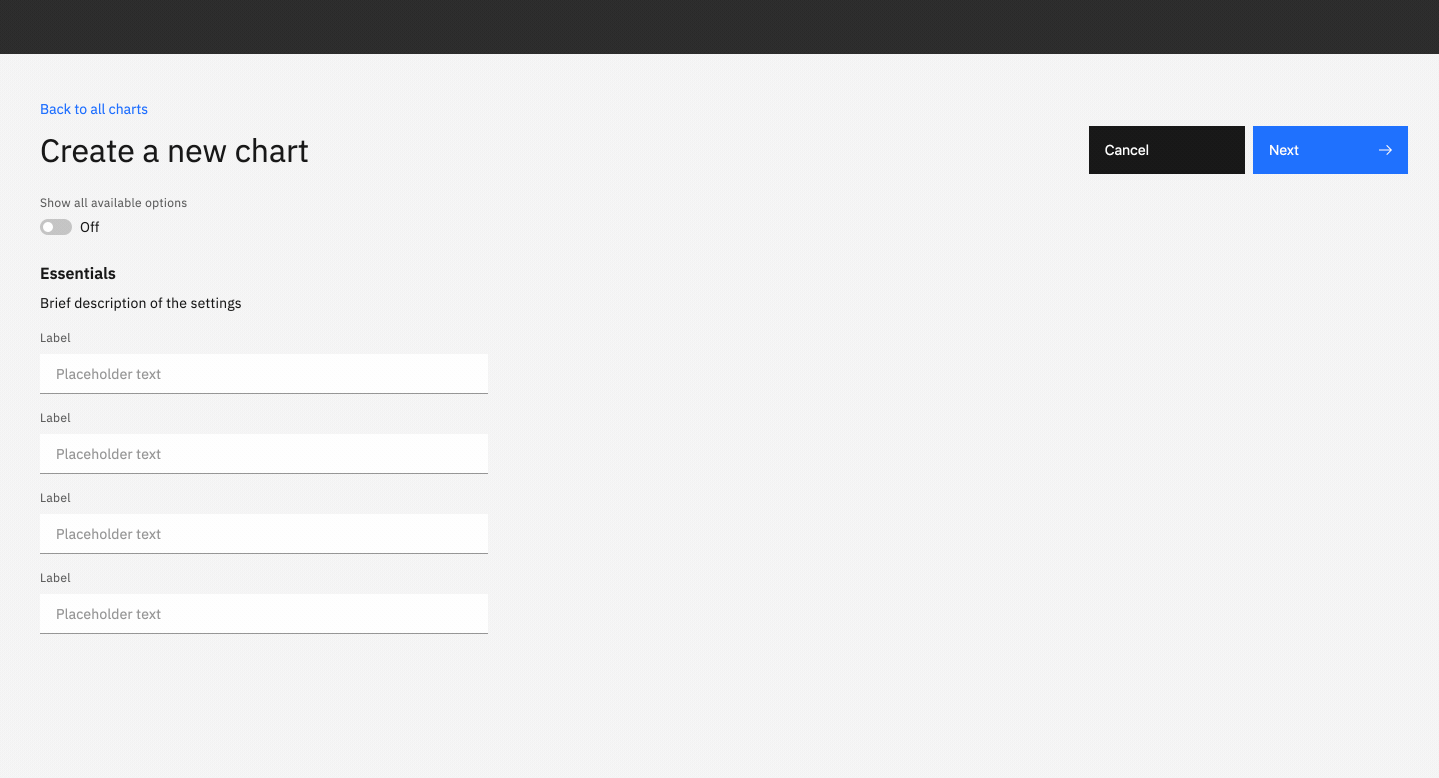 Button position in context Button position in context