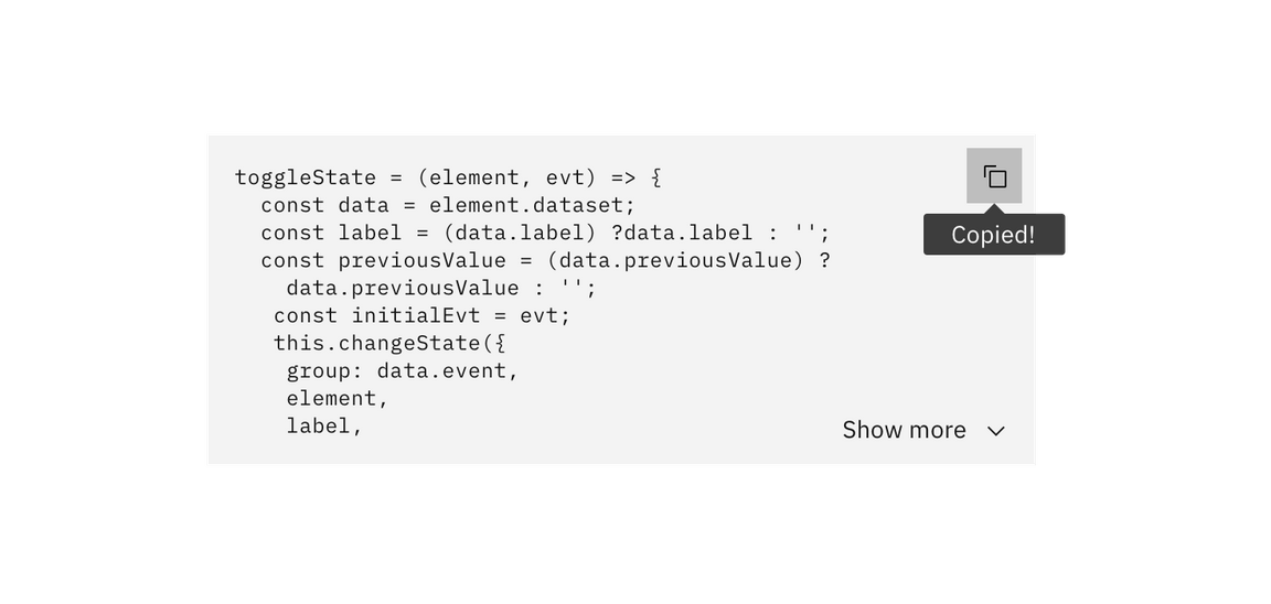 code snippet example code snippet example