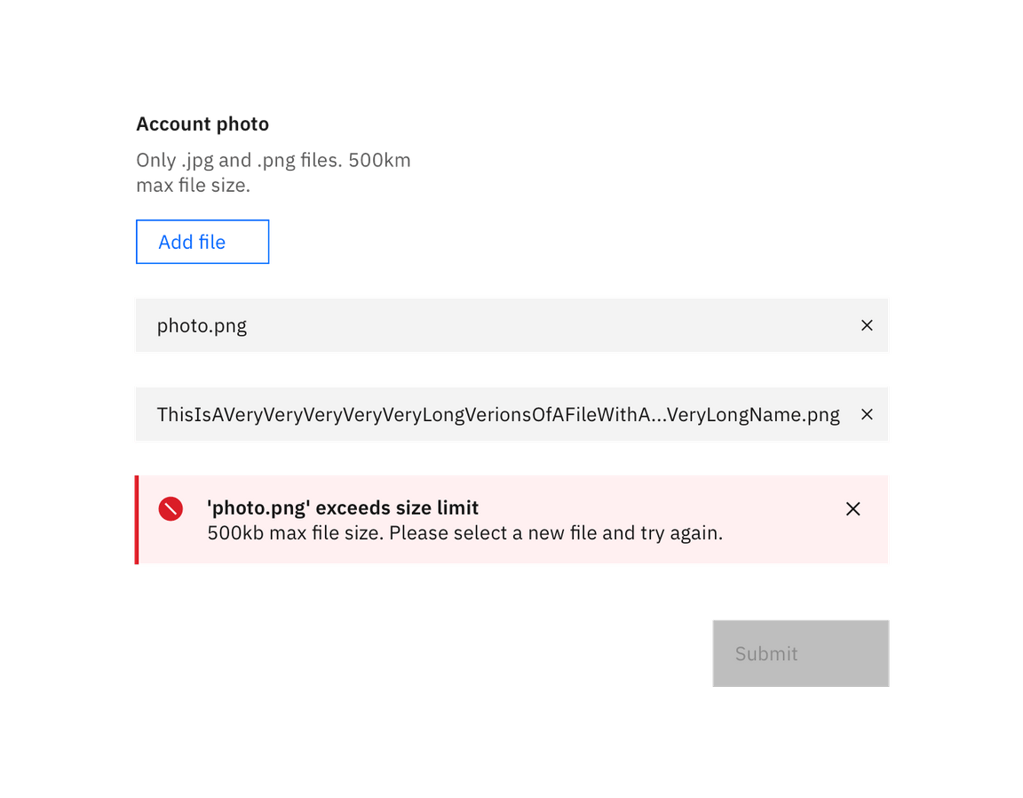 file uploader error file uploader error