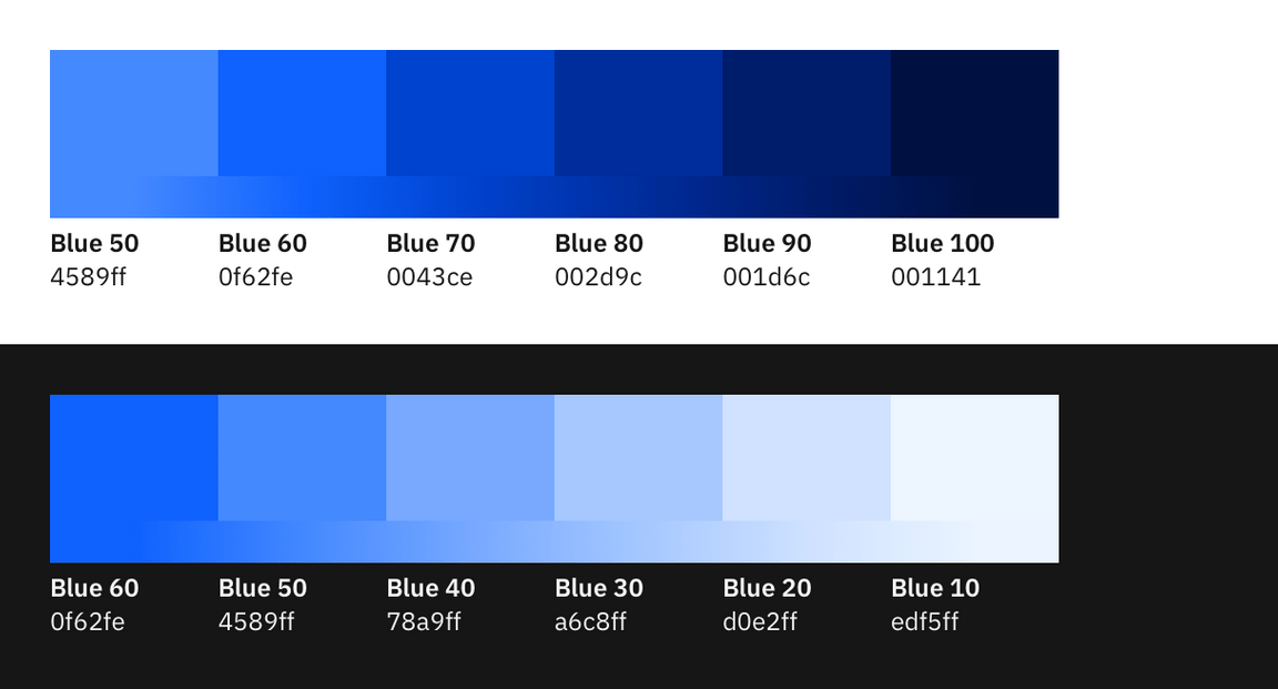 Monochromatic palette 2 Monochromatic palette 2