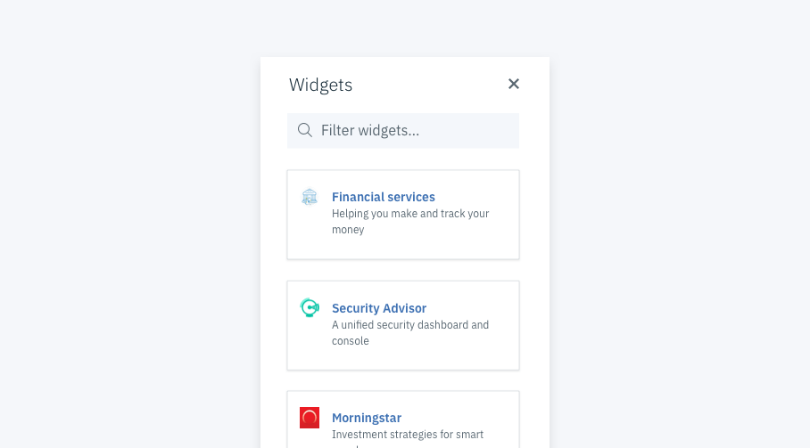 Widget Tile Widget Tile
