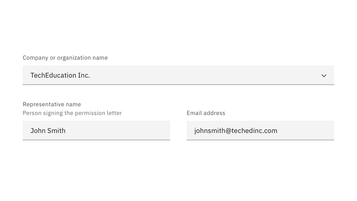 Always top align the input fields, not the labels Always top align the input fields, not the labels