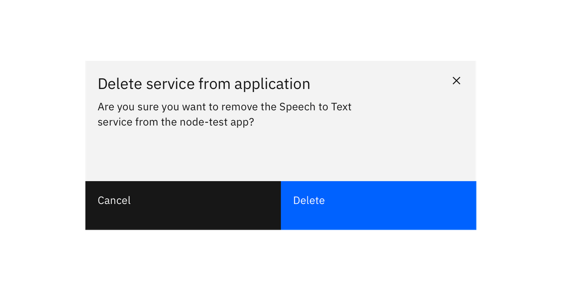 transactional modal transactional modal