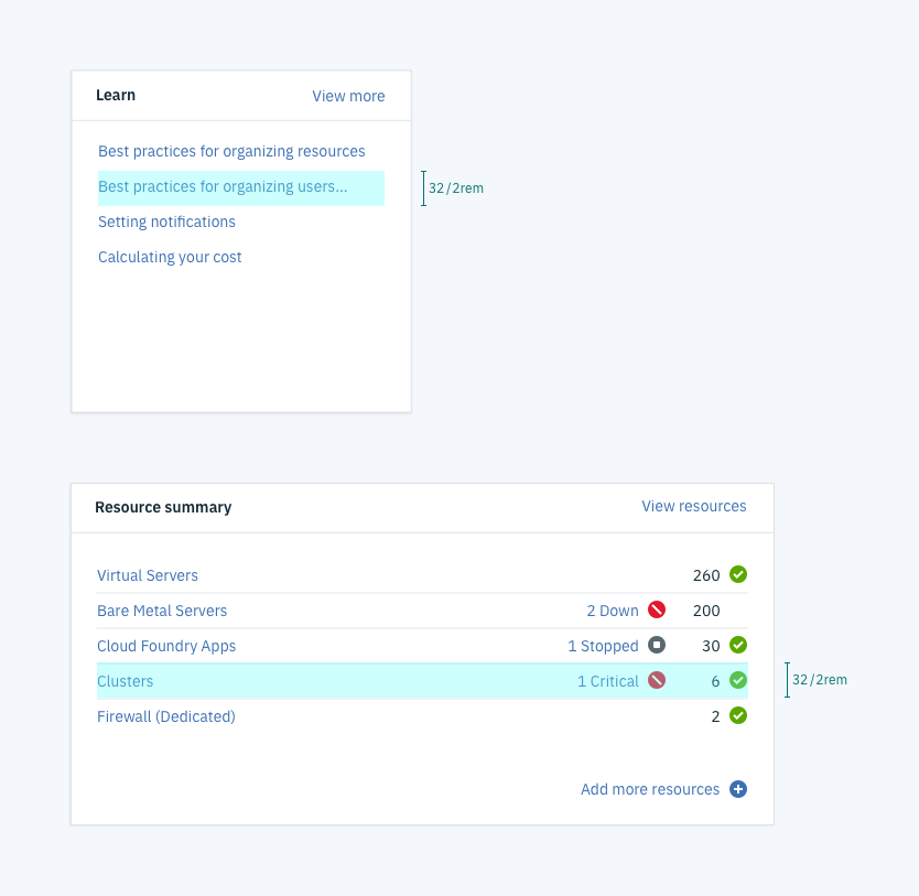 Widget List Widget List