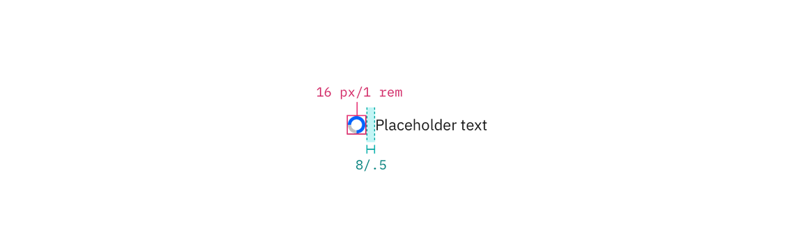 Inline loading spinner structure measurements Inline loading spinner structure measurements