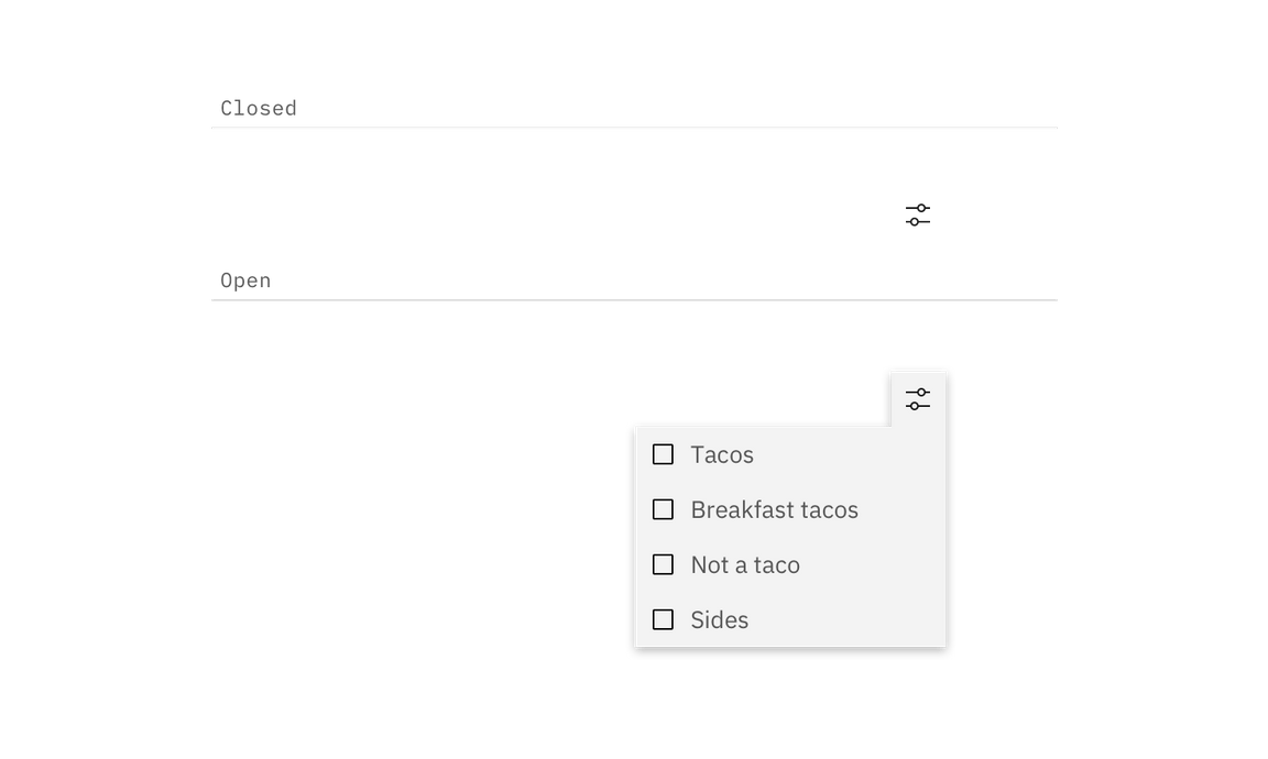 Hidden filters not applied Hidden filters not applied