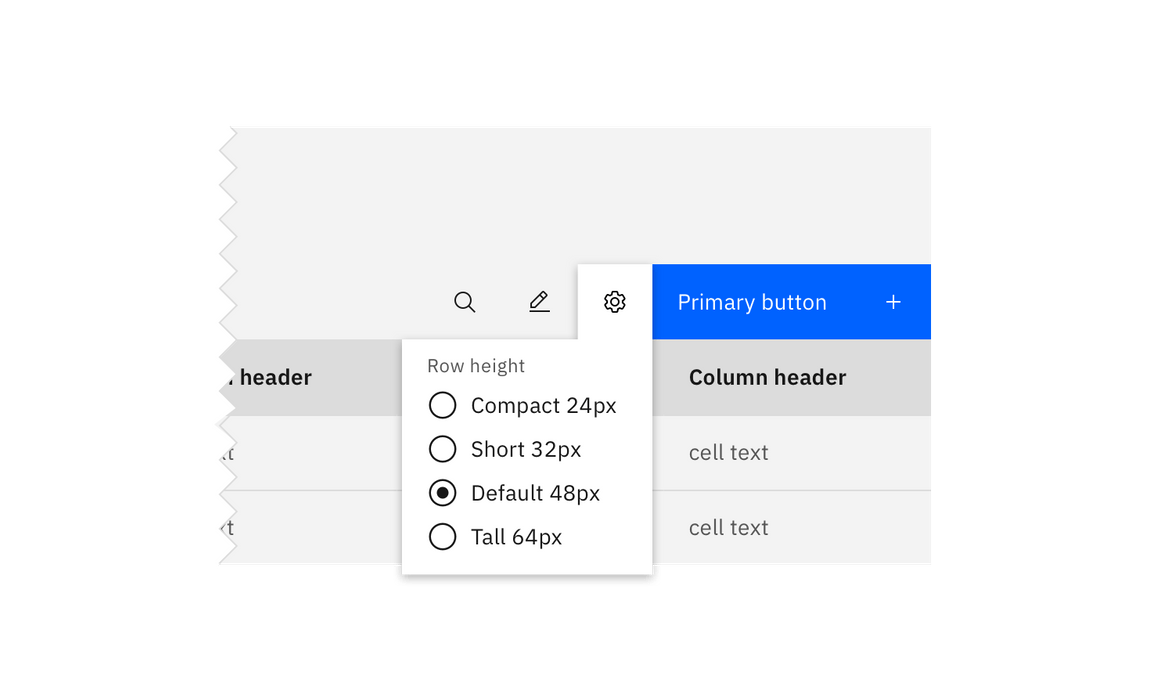 Table toolbar Table toolbar