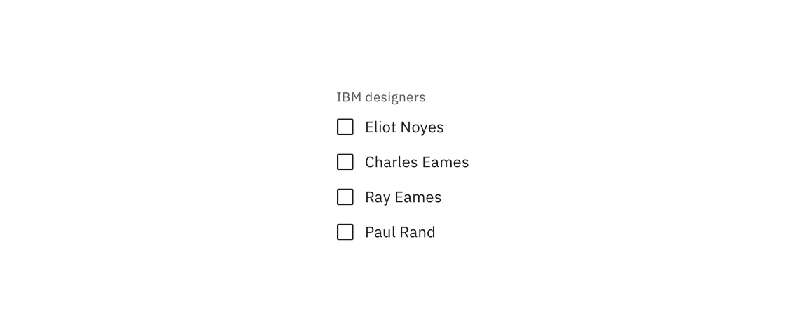 The default state for checkboxes is unchecked. The default state for checkboxes is unchecked.