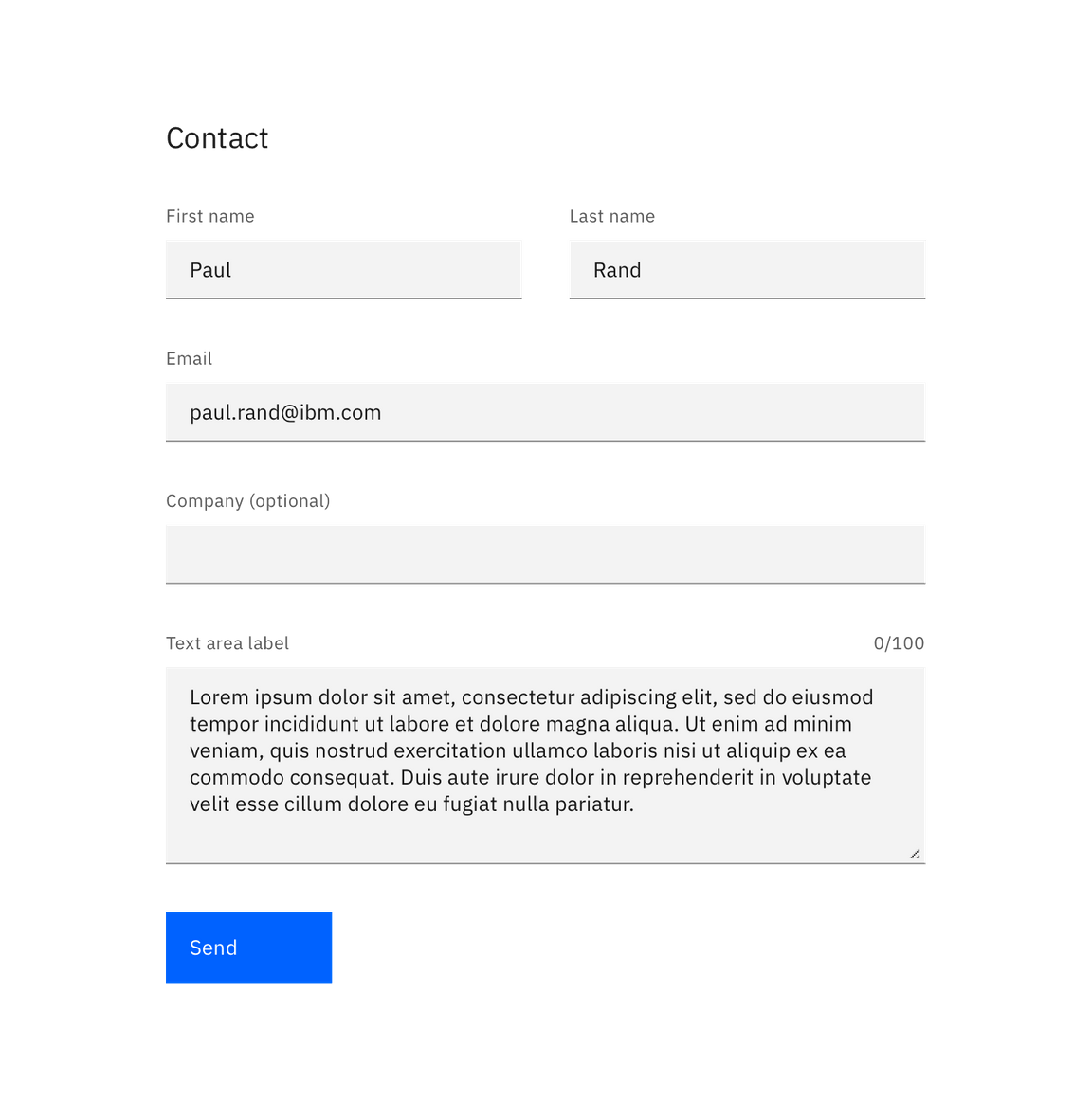Primary button alignment in Forms Primary button alignment in Forms