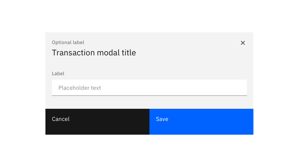 input modal input modal