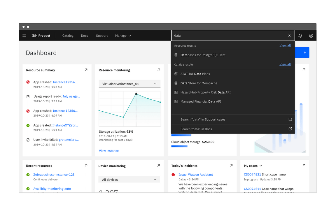 Example of focused search Example of focused search