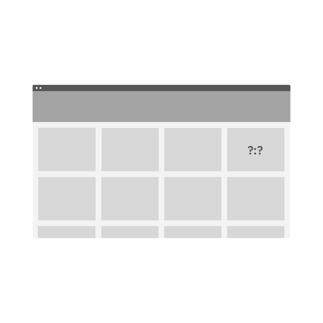 Don’t start with a random aspect ratio for a grid of same-size fixed ratio tiles. Don’t start with a random aspect ratio for a grid of same-size fixed ratio tiles.