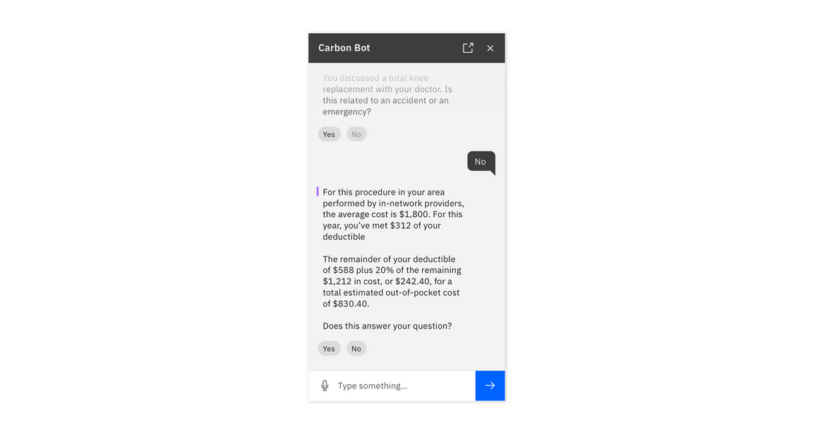 Provide a response and request feedback Provide a response and request feedback
