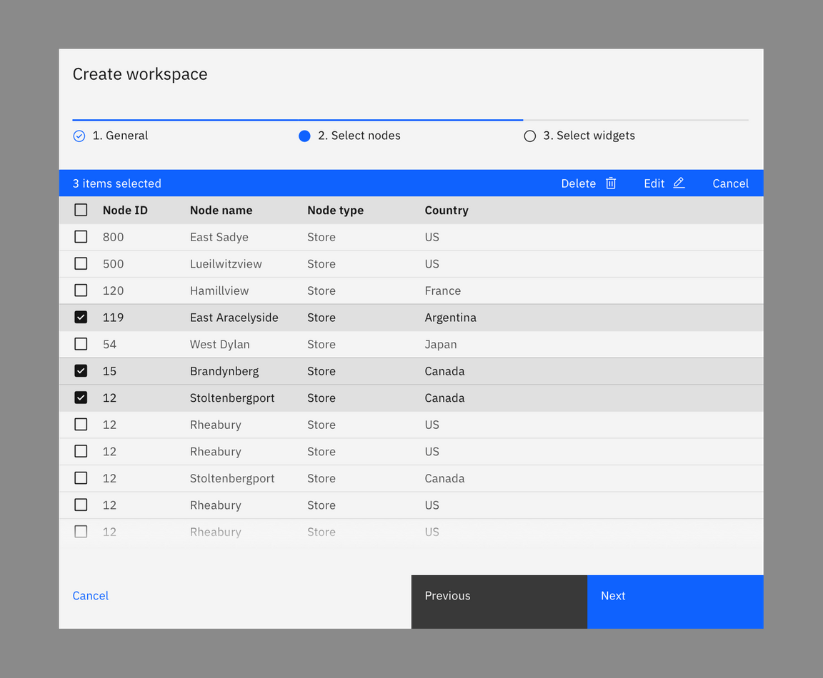Don't include complex interactions in data tables that are not necessary to complete the task at hand. Don't include complex interactions in data tables that are not necessary to complete the task at hand.