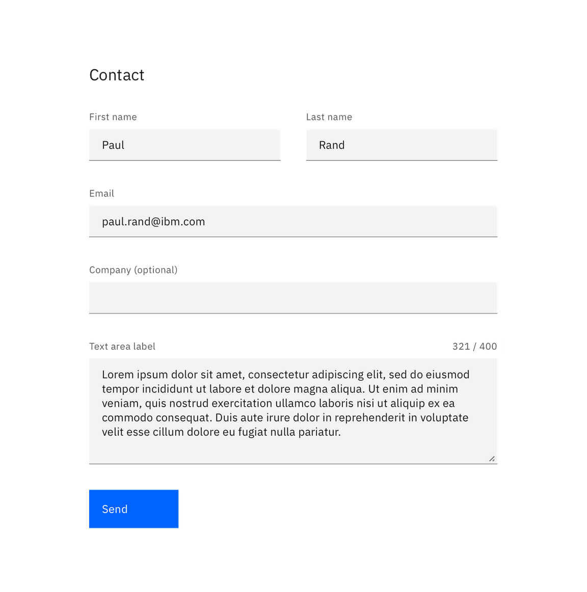 Primary button alignment in Forms Primary button alignment in Forms