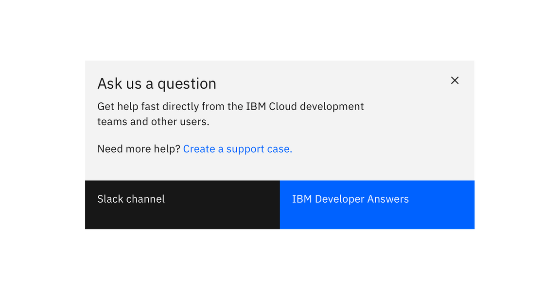 Example of modal with two buttons. Example of modal with two buttons.